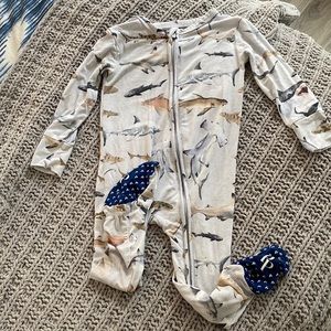 Posh Peanut shark pajamas